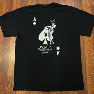 Playboy Club Tokyo Japan Anime Black Tshirt Size Medium